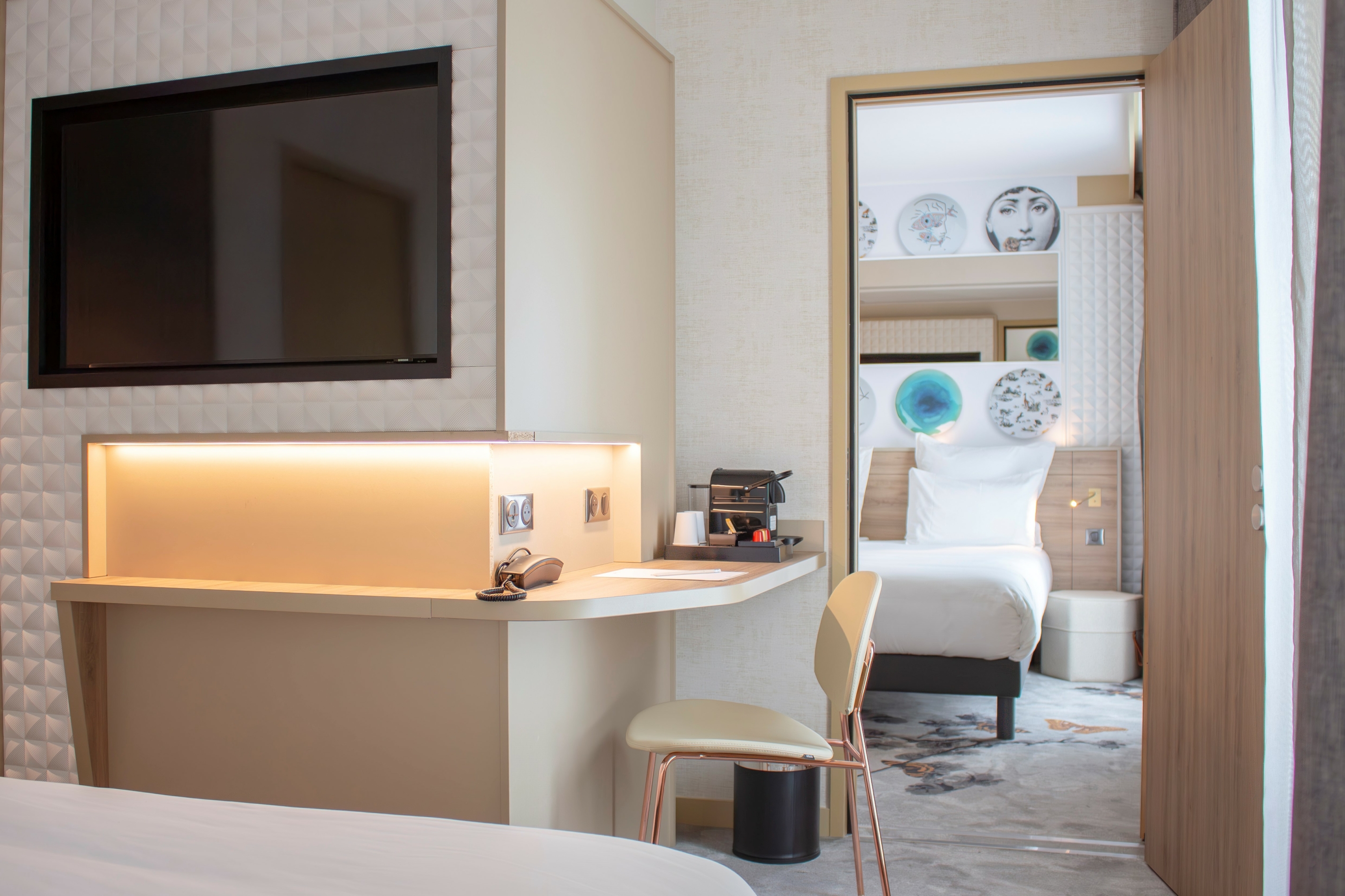 brit-hotel-limoges-chambre-communicantes mobilier sur-mesure pour l’hôtellerie